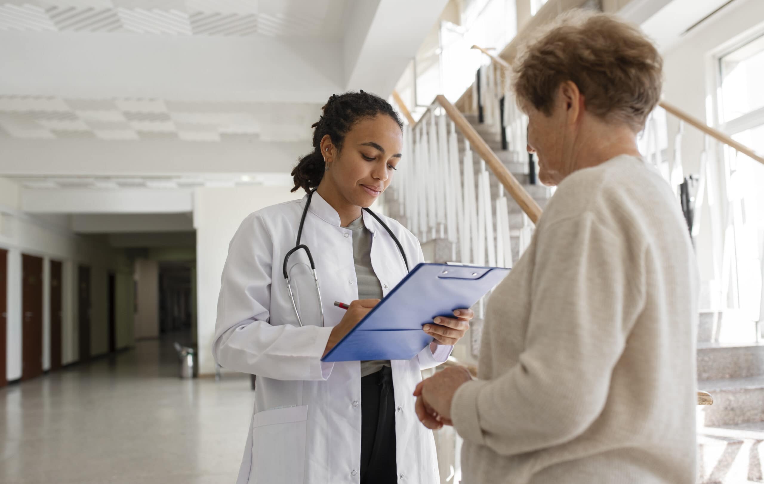 black-female-doctor-doing-her-job