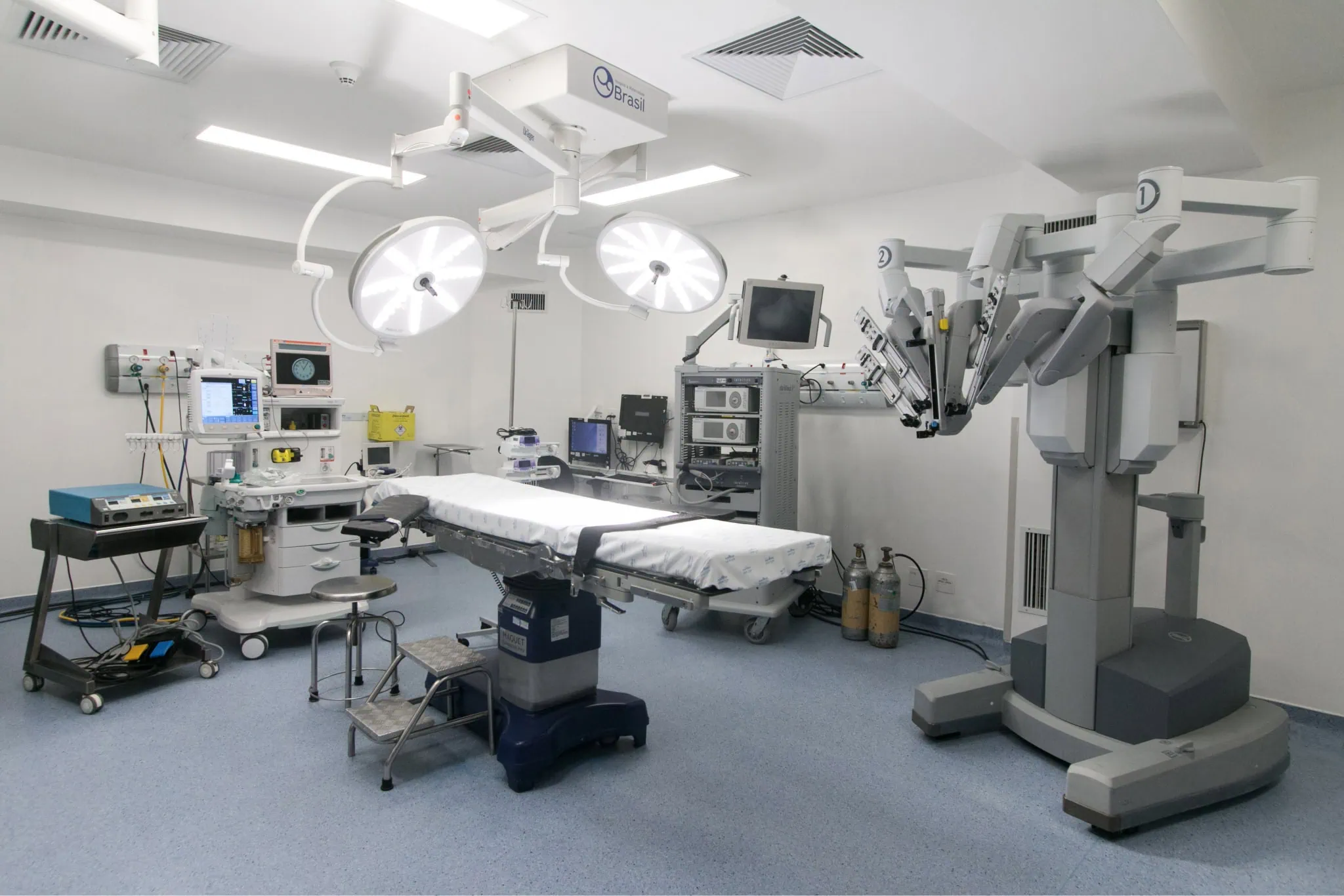 Cirurgia Robótica no Hospital Brasil