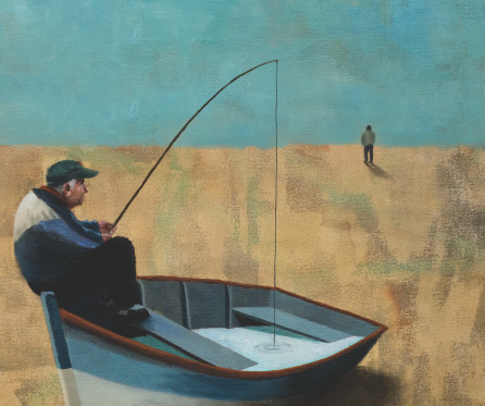 Obra: "Oceano numa canoa", Apolo Torres