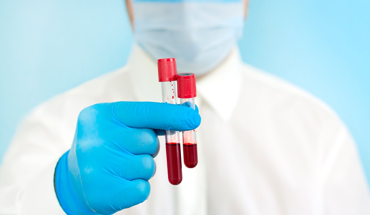 Tubo de coleta de sangue