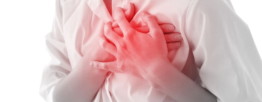 Sintomas atípicos como suor excessivo e azia podem indicar infarto