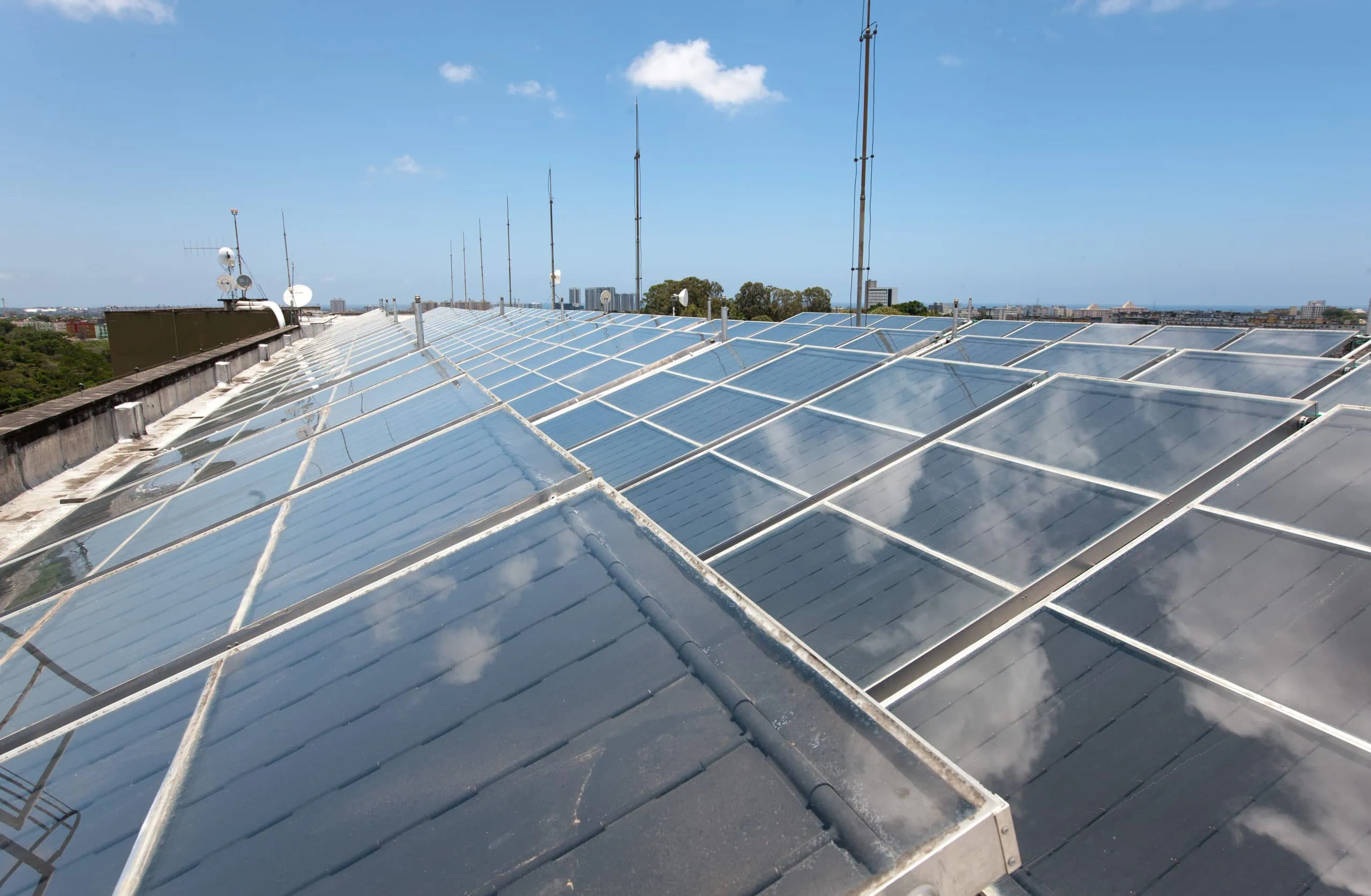 Paineis solares Hospital São Rafael