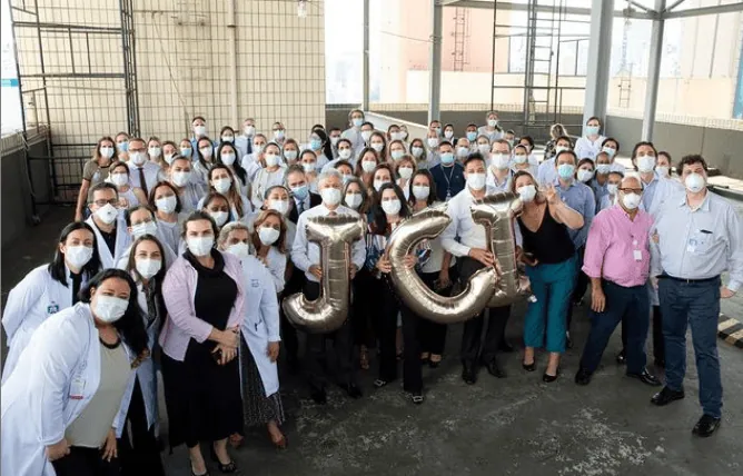 JCI Itaim Equipe comemorando