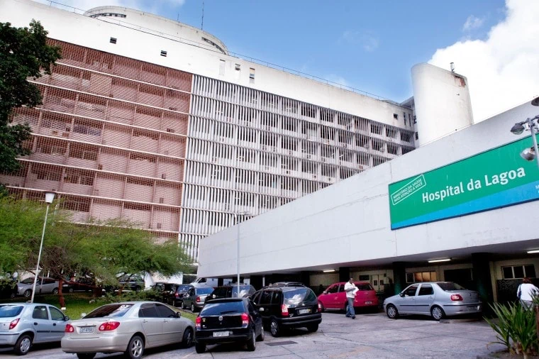 Fachada do Hospital Federal da Lagoa