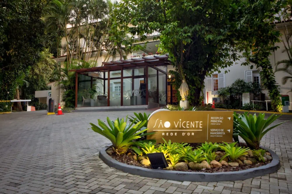 fachada da clínica são vicente