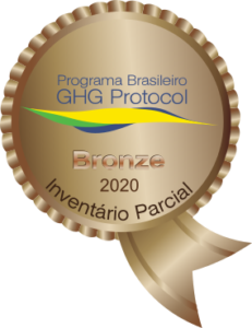 Selo Bronze GHG Protocol 2020 Inventário Parcial