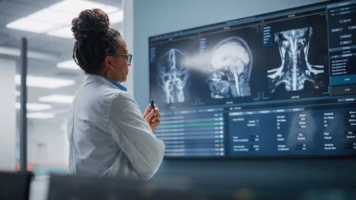 Medical,Science,Hospital:,Confident,Black,Female,Neurologist,,Neuroscientist,,Neurosurgeon,,Looks